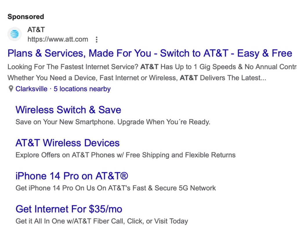 Campagna del brand Google Ads per l'e-commerce