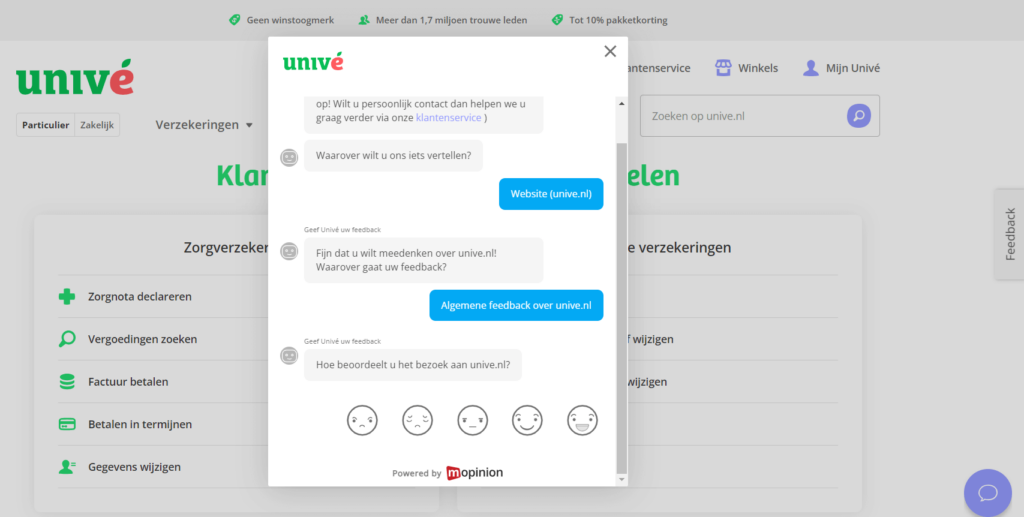 Ankieta Unive CSAT