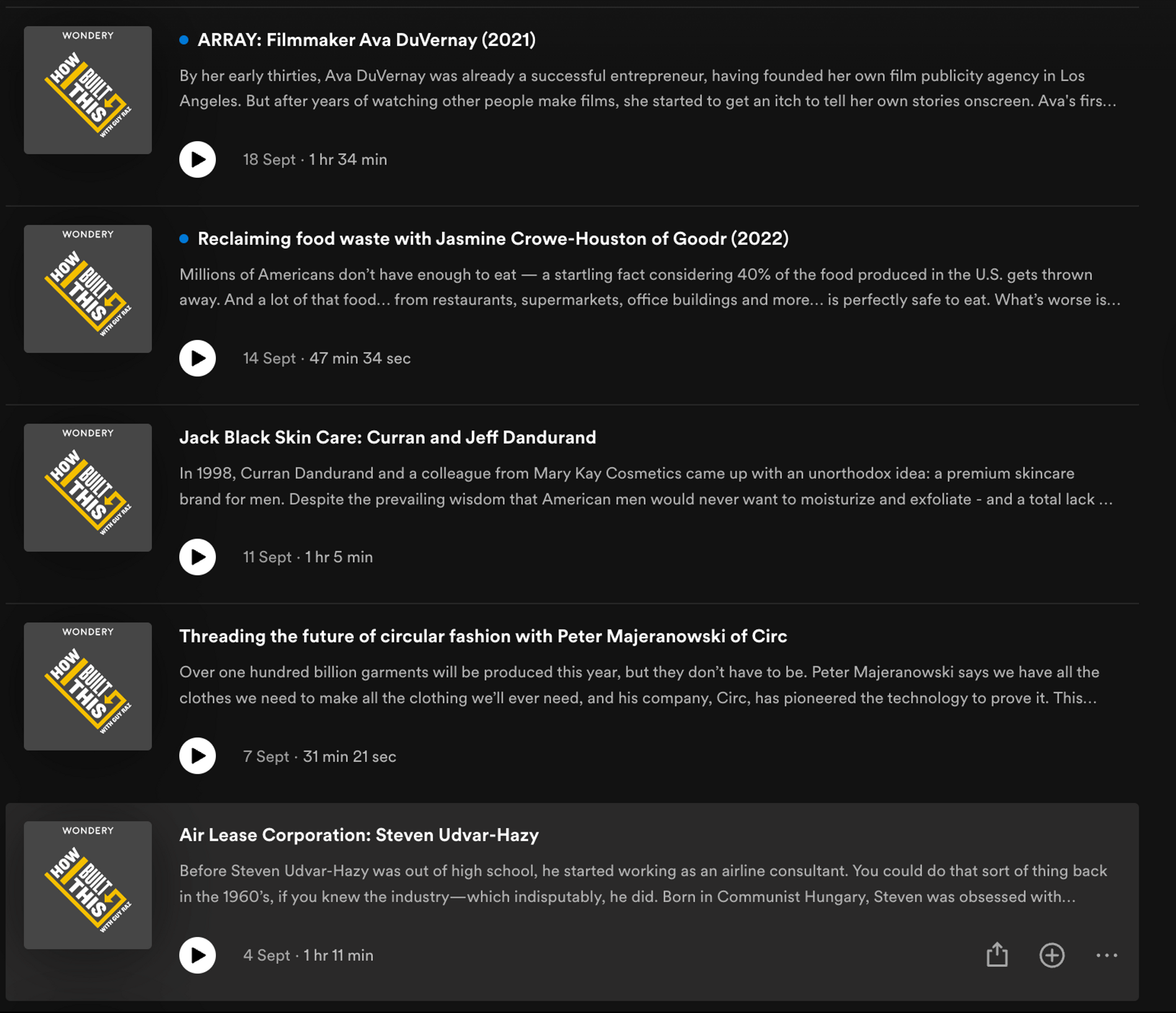 Titolo dell'episodio di "How I Built This": come avviare un podcast