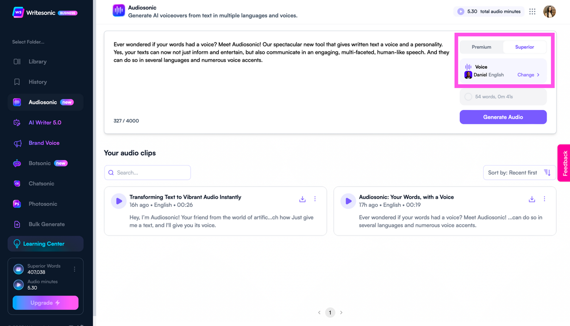 Configurazione audiosonica: come avviare un podcast