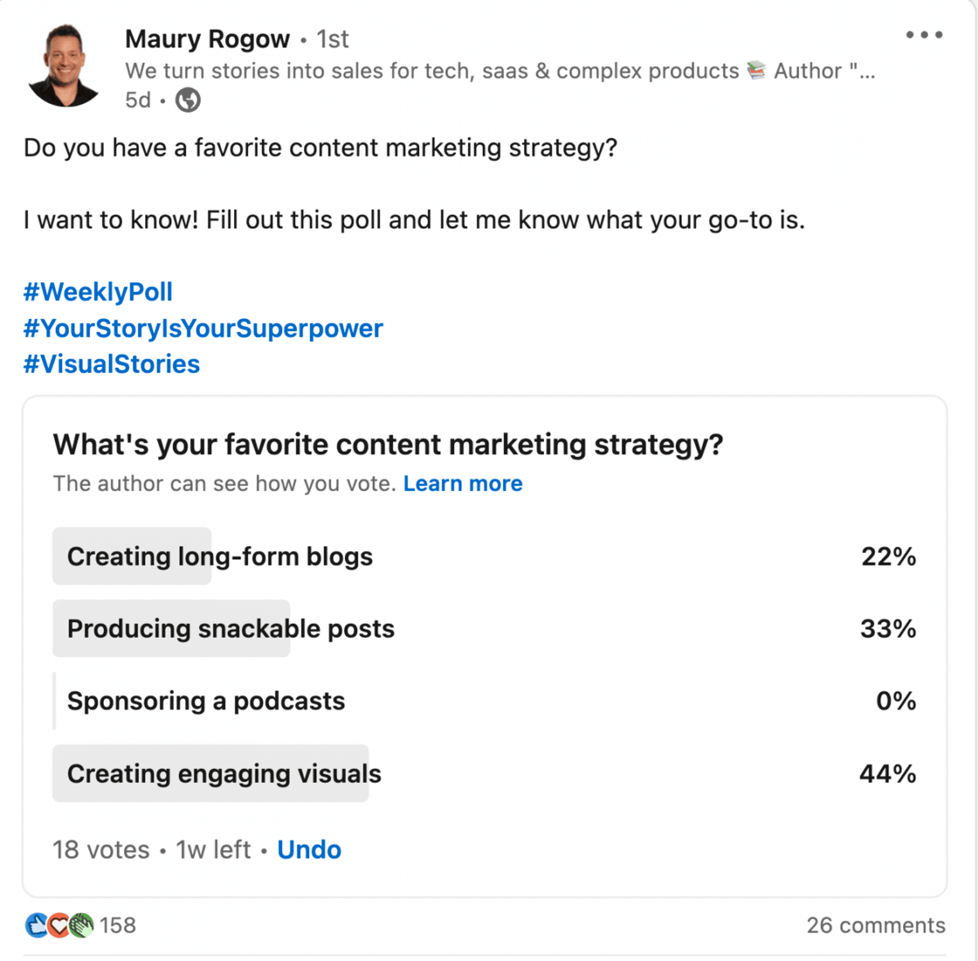 Sondaggio di LinkedIn per ricercare il pubblico dei podcast: come avviare un podcast