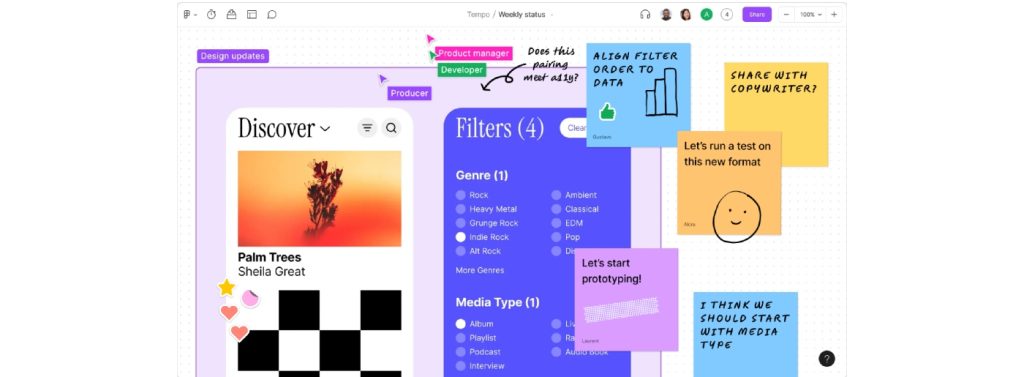 Figma WebサイトのUIデザインも