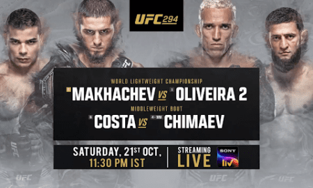 Hier können Sie „UFC 294“ (kostenlos) im Live-Stream auf Reddit ansehen