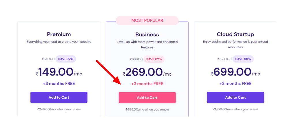 Offerta Hostinger Black Friday 2023: 82% di sconto + dominio gratuito+ SSL 6 gratuito hostinger india deal pricing