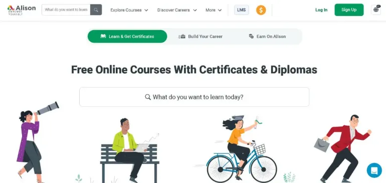 Aplicația Alison este cea mai bună aplicație pentru cursuri online cu certificat gratuit