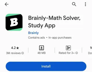 Öğrencilerin ücretsiz çalışabileceği en iyi uygulamalara Brainly uygulaması