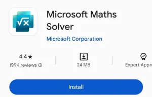 Öğrencilerin ücretsiz çalışabileceği en iyi uygulamalara yönelik Microsoft Math Solver uygulaması