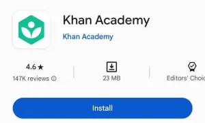 Öğrencilerin ücretsiz çalışabileceği en iyi uygulamalara yönelik Khan Academy uygulaması
