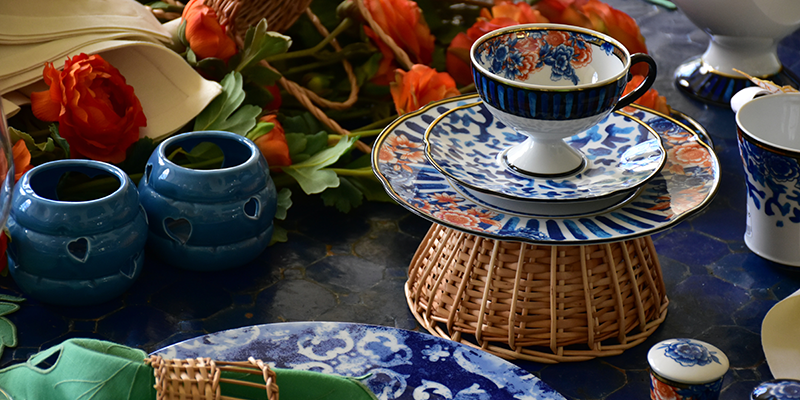 vajilla de porcelana