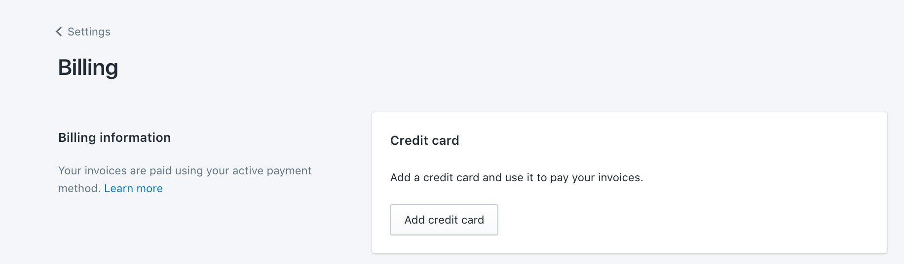 如何設置 Shopify 賬單