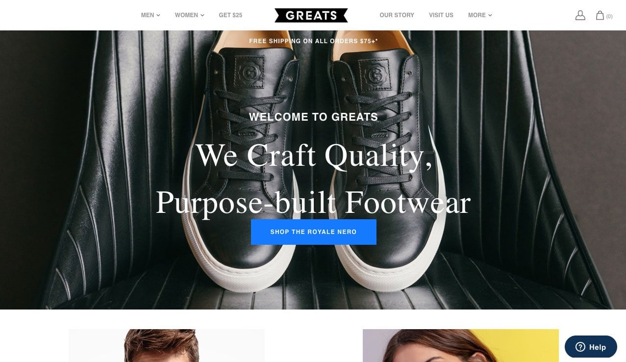Shopify 主題商店示例