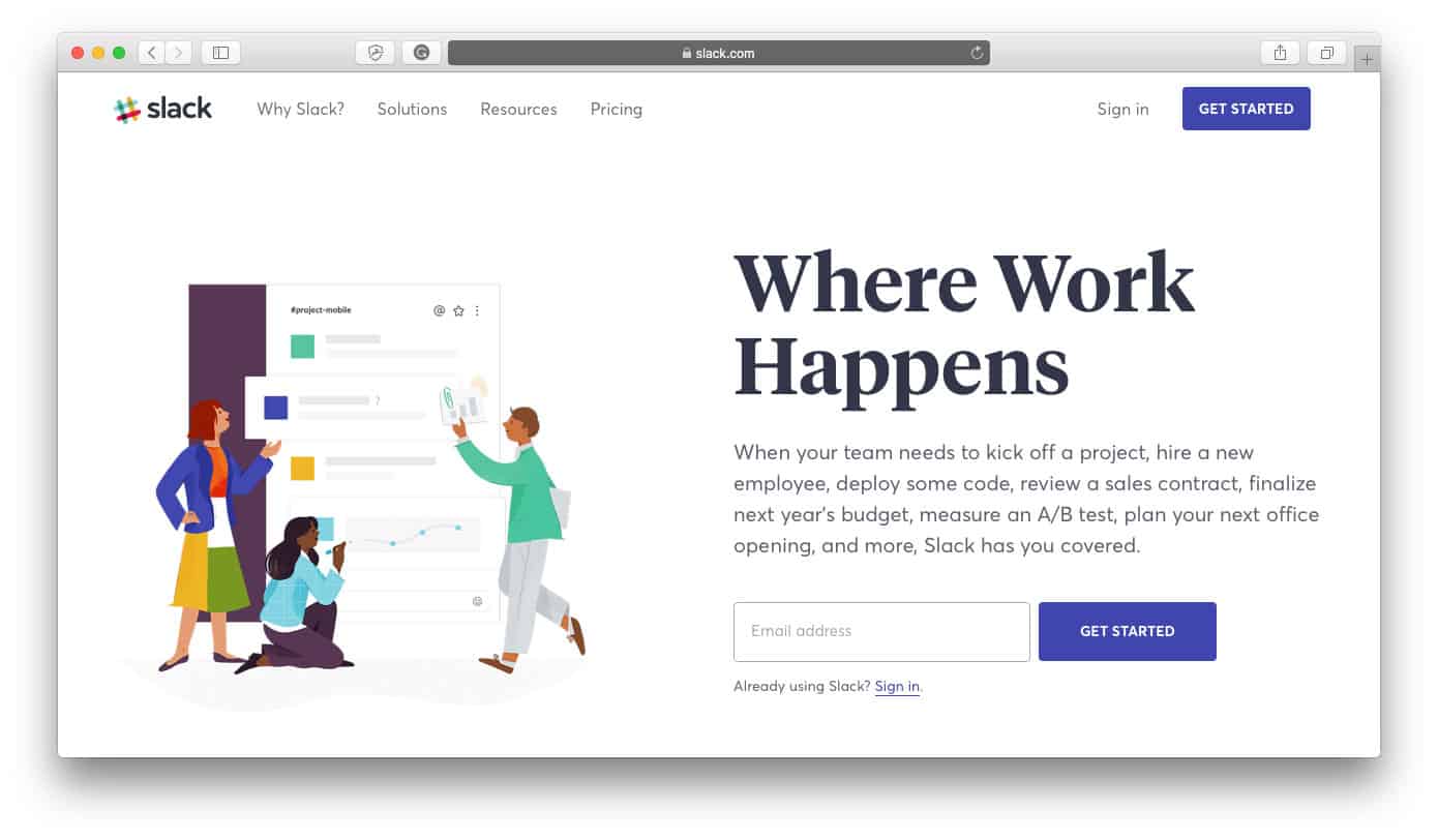 Slack Cele mai bune resurse de comerț electronic