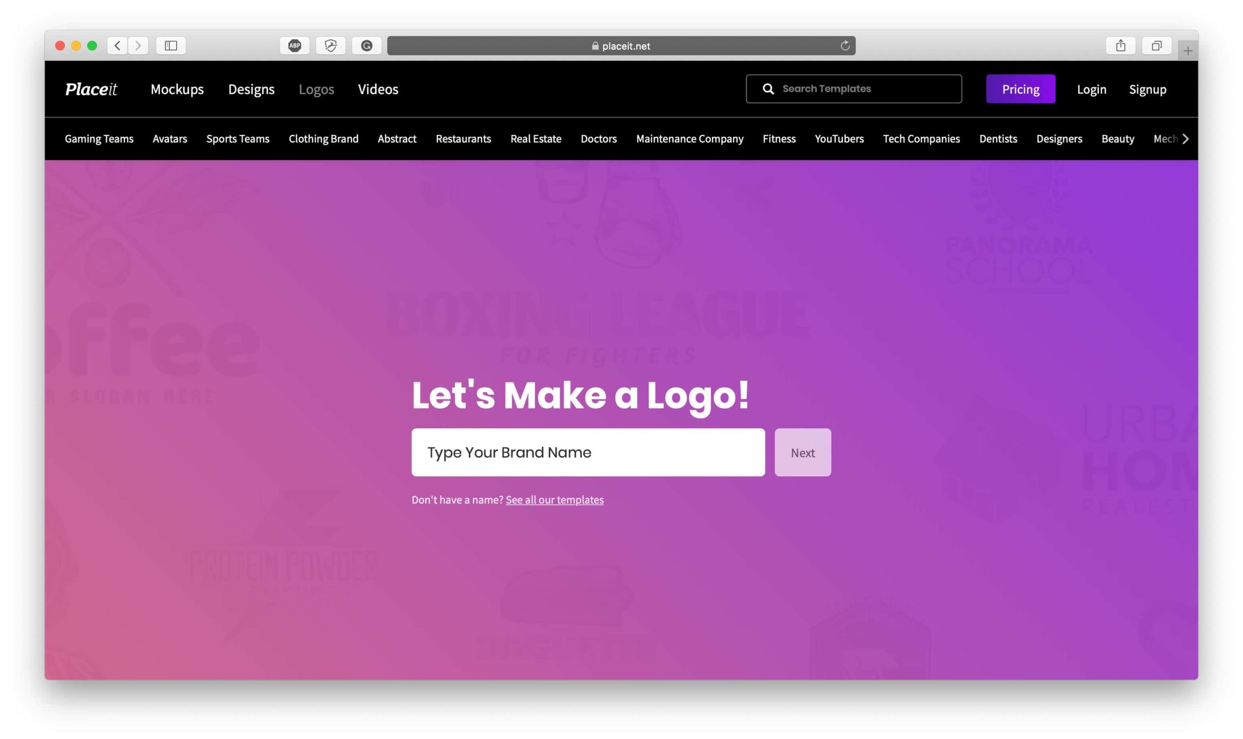 Generator logo Placeit