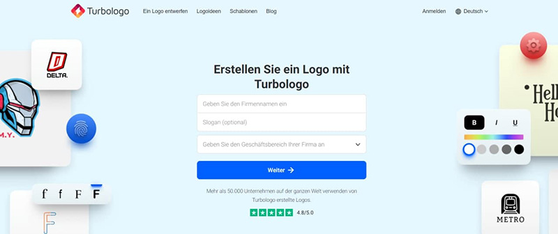 Looka-Homepage