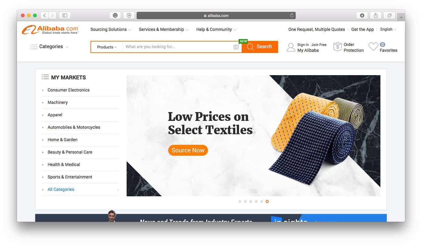 Alibaba'da Çevrimiçi Satılacak Trend Ürünler