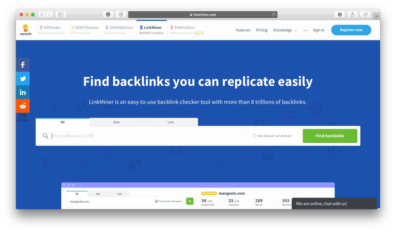 Link Building z LinkMiner