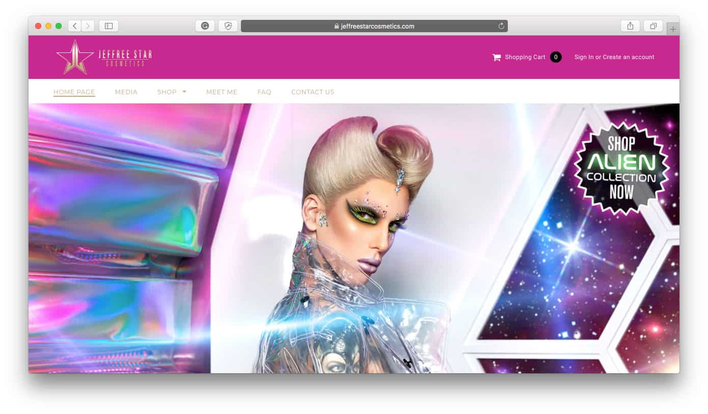 Kosmetyki Jeffree Star Sklepy Shopify