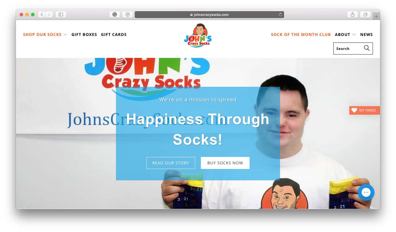 Skarpetki John's Crazy Shopify