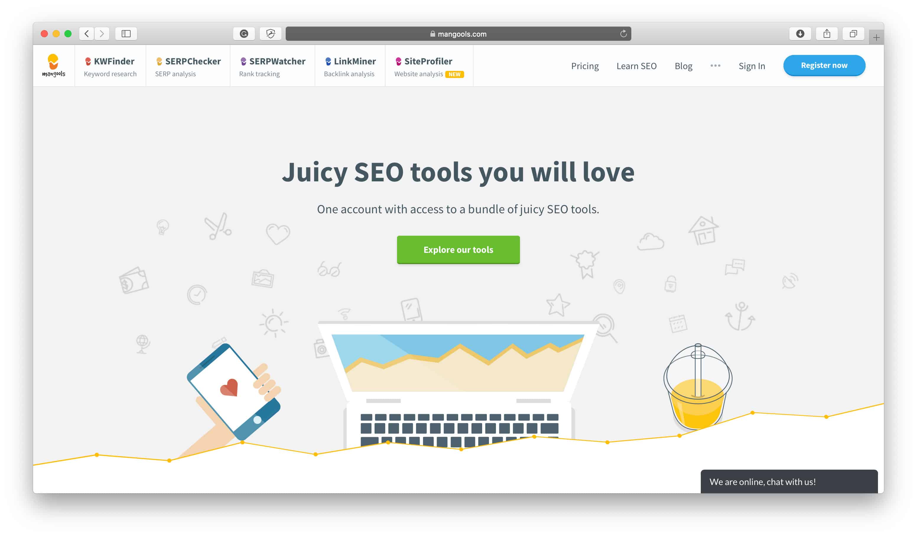 Mangools E-commerce Aplikacje biznesowe
