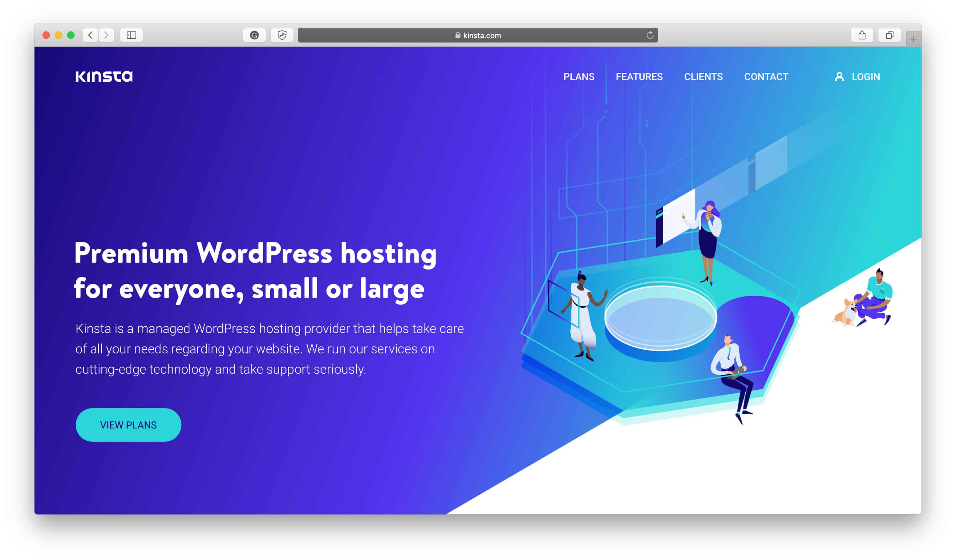 Aplicaciones populares de Kinsta