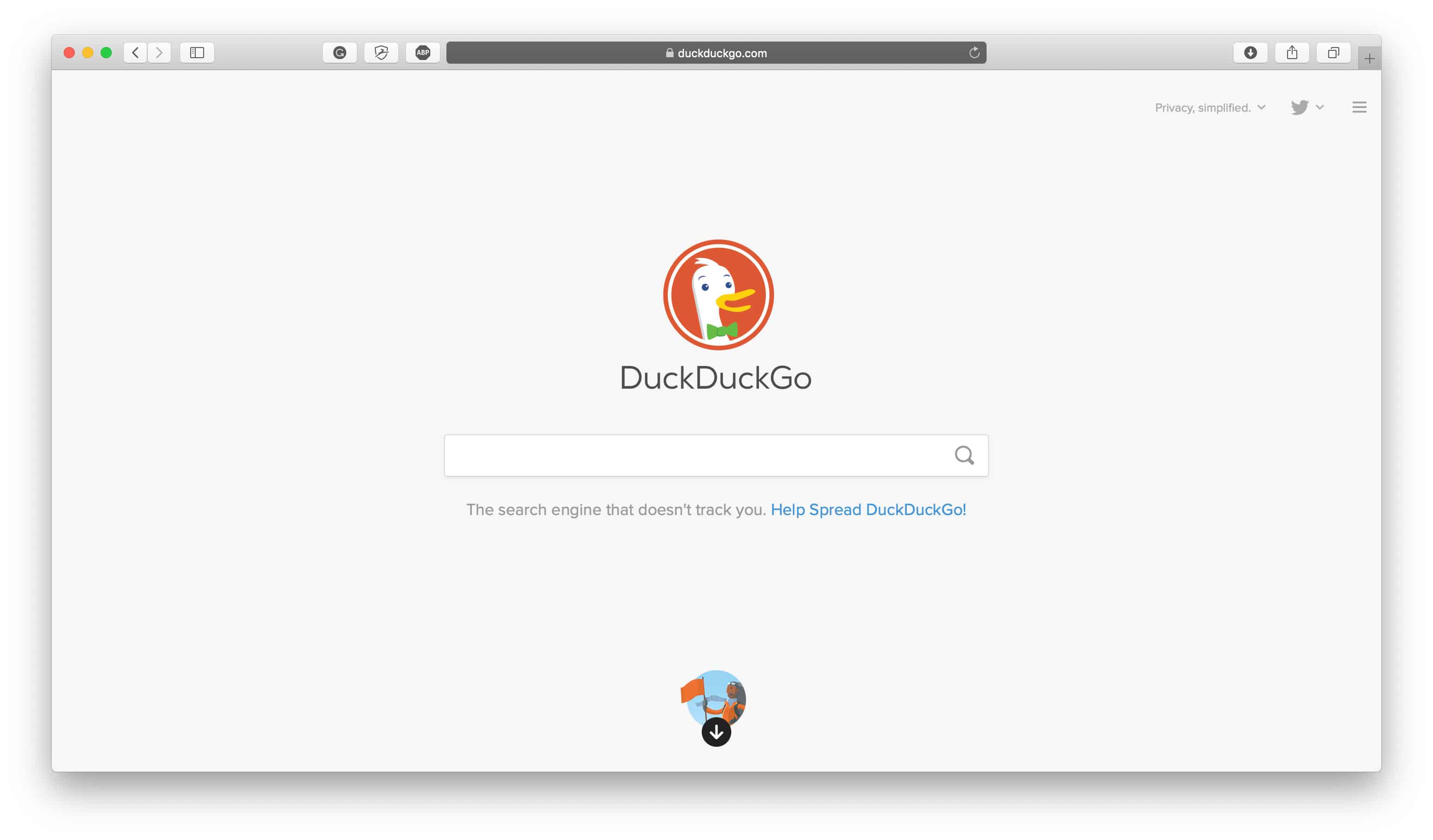 DuckDuckGoWebセキュリティアプリ