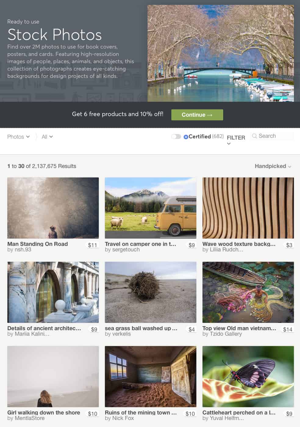 Фондовые фотографии Creative Market