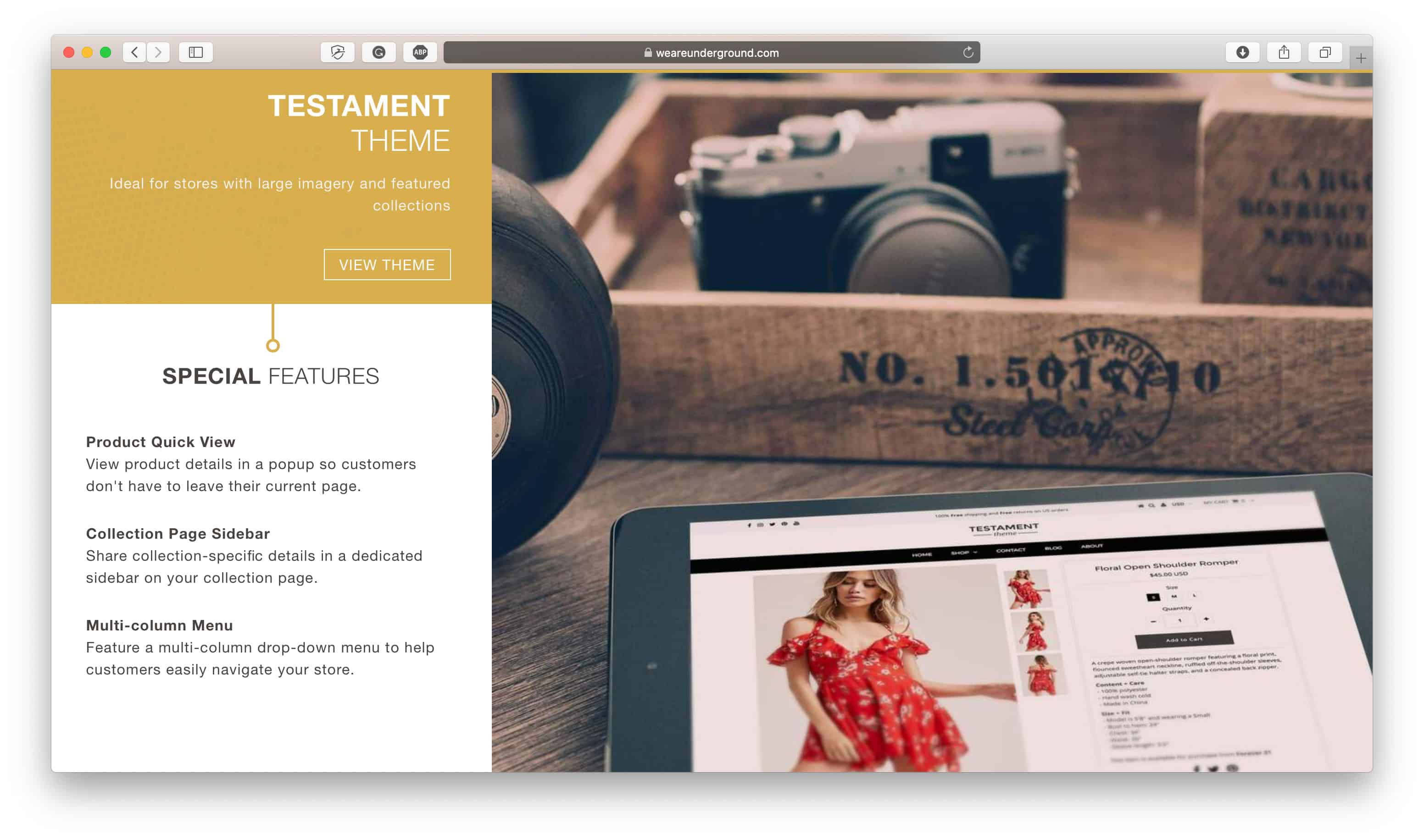 Ahit Shopify Teması