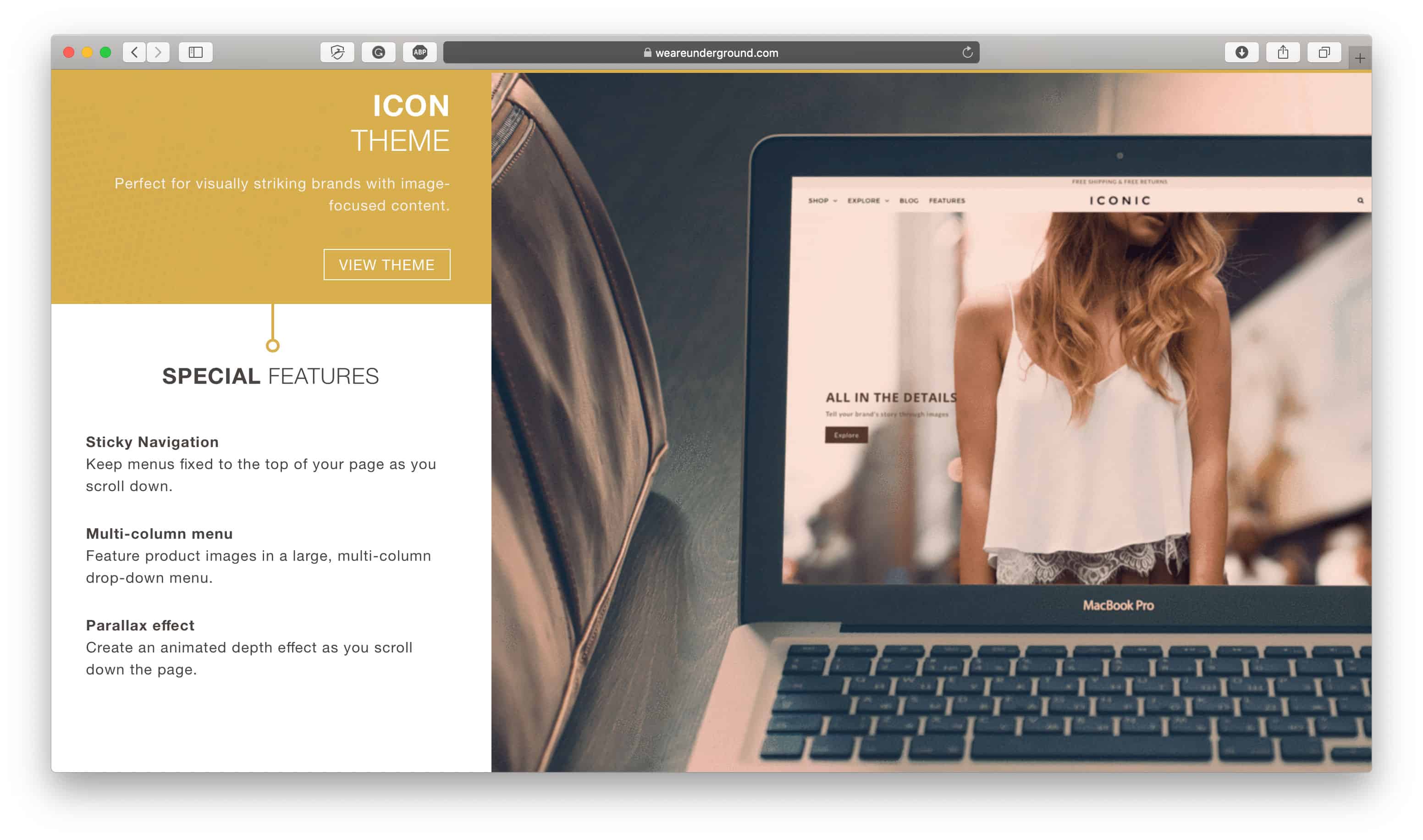 Simge Shopify Teması