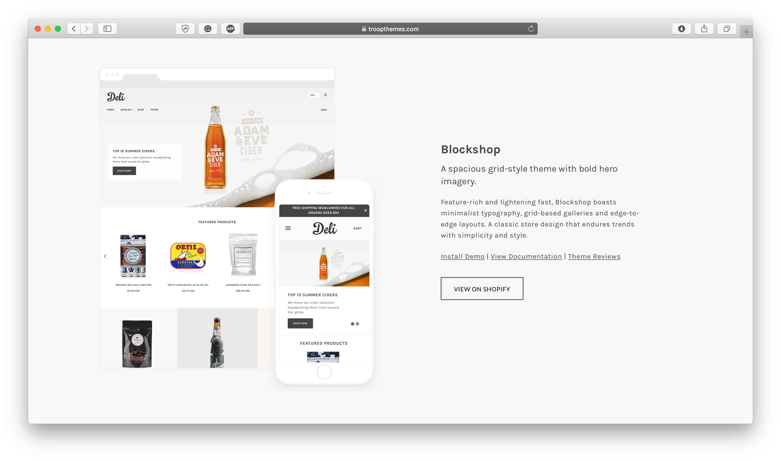 Blockshop Shopify Teması