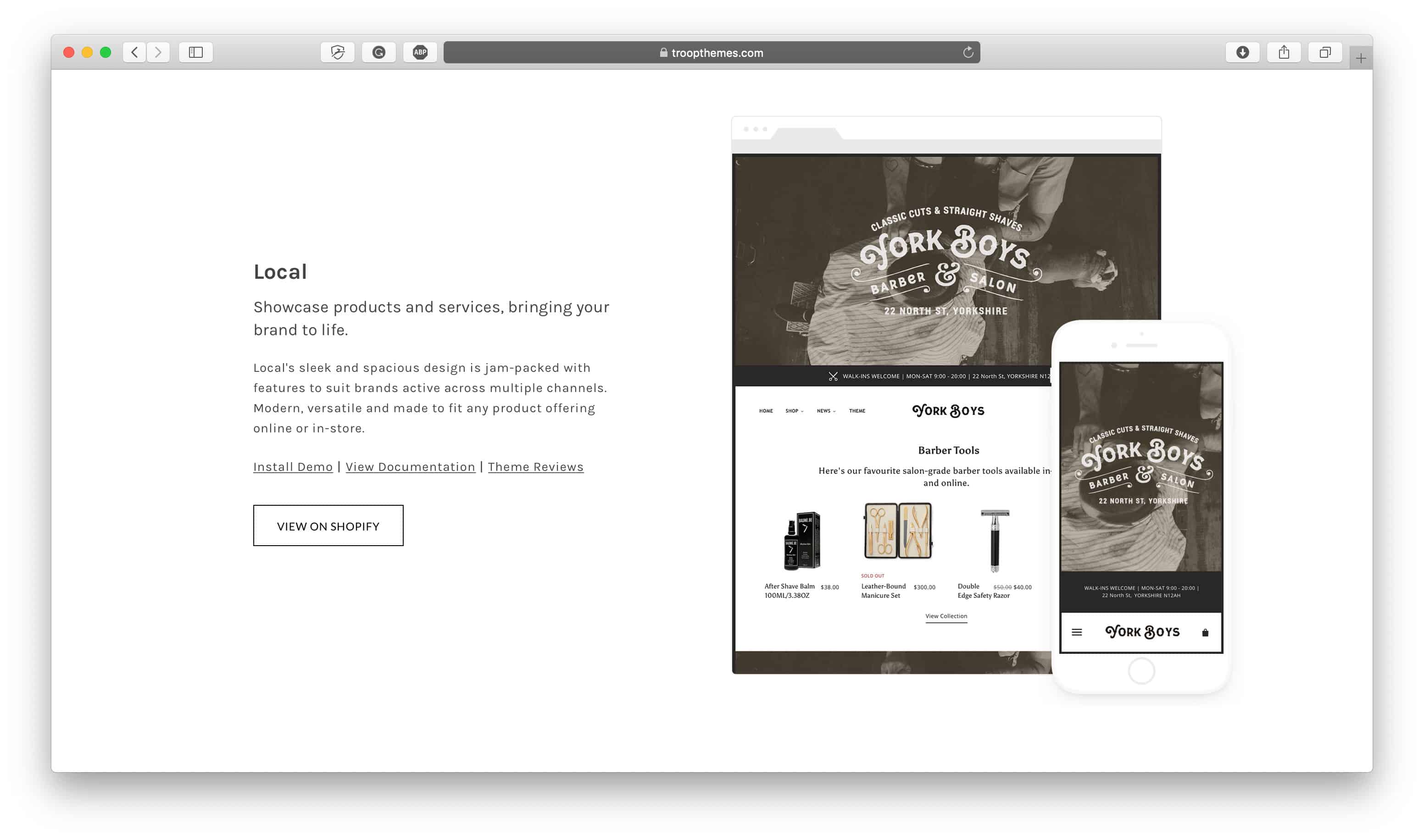 Yerel Shopify Teması