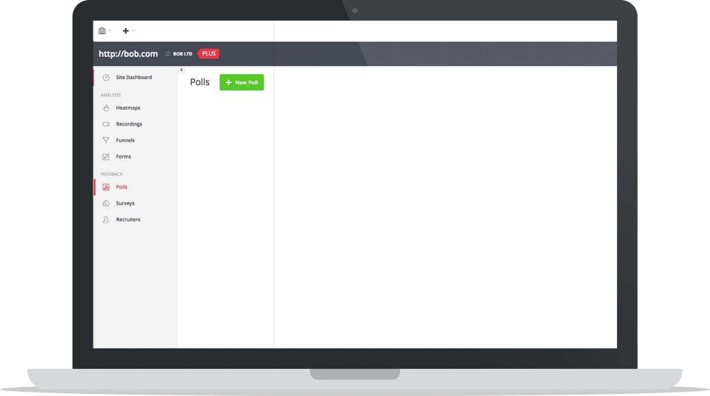 Hotjar Nouveau sondage CRO