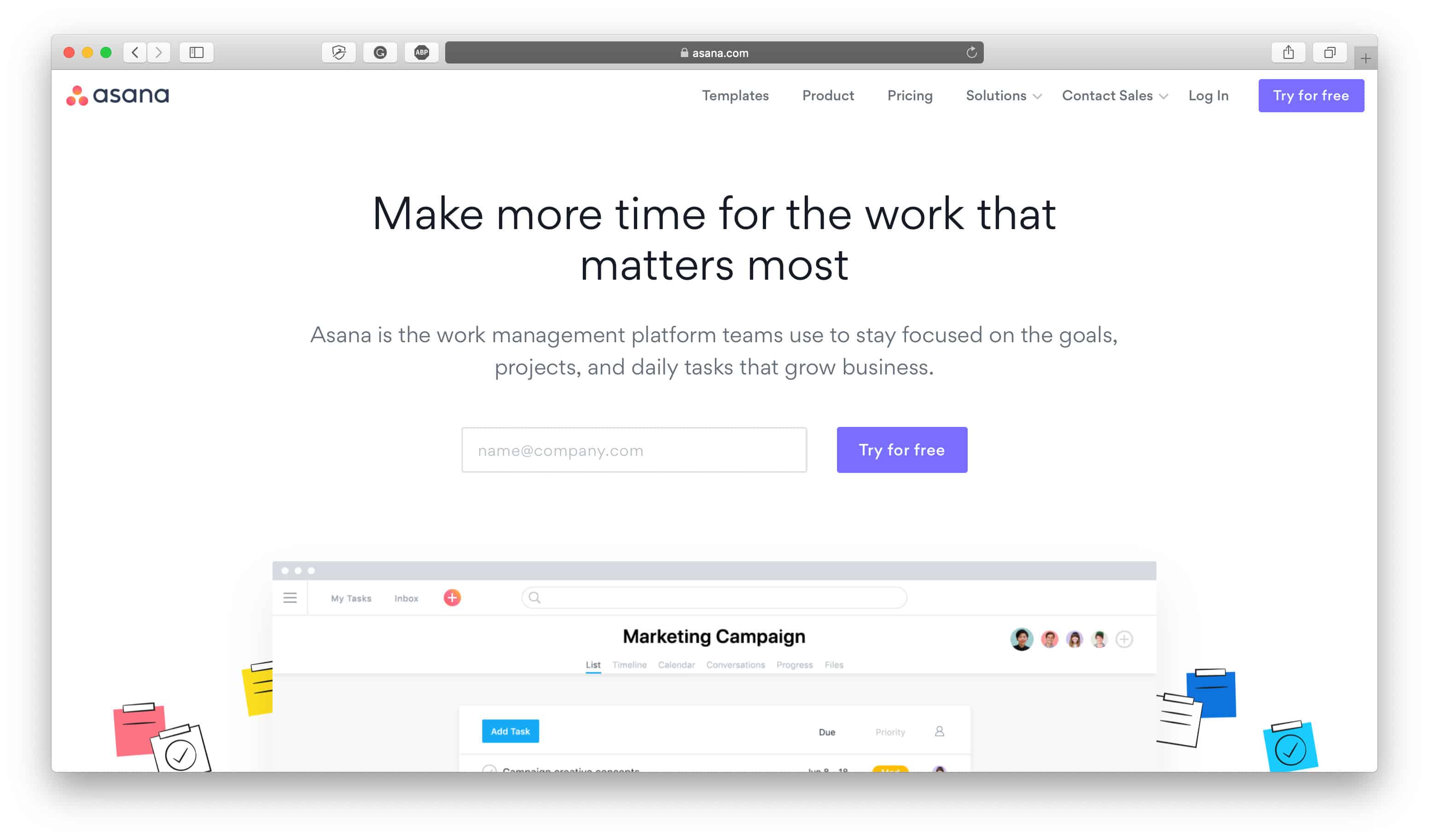 Asana En İyi Görev Yöneticisi