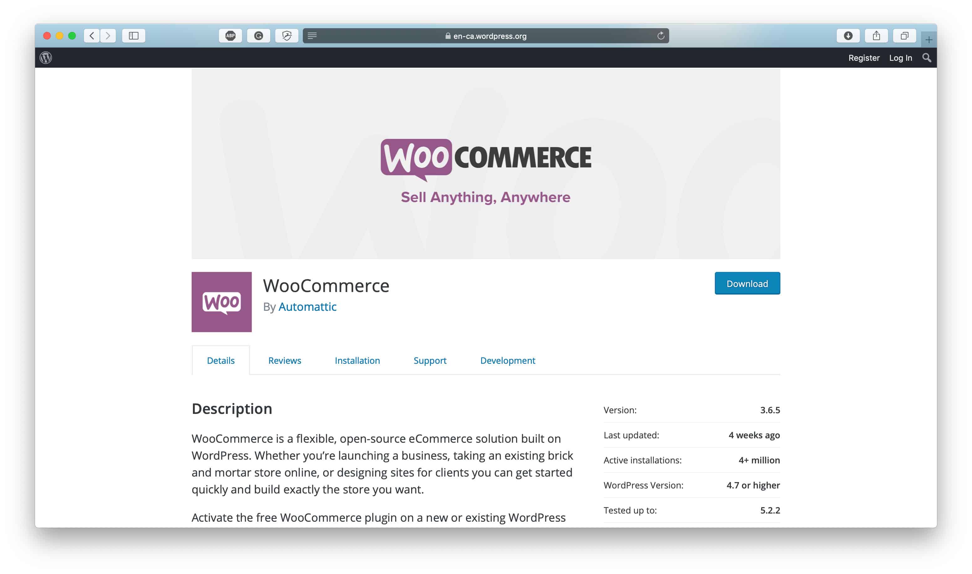 WooCommerce WordPress Eklentisi