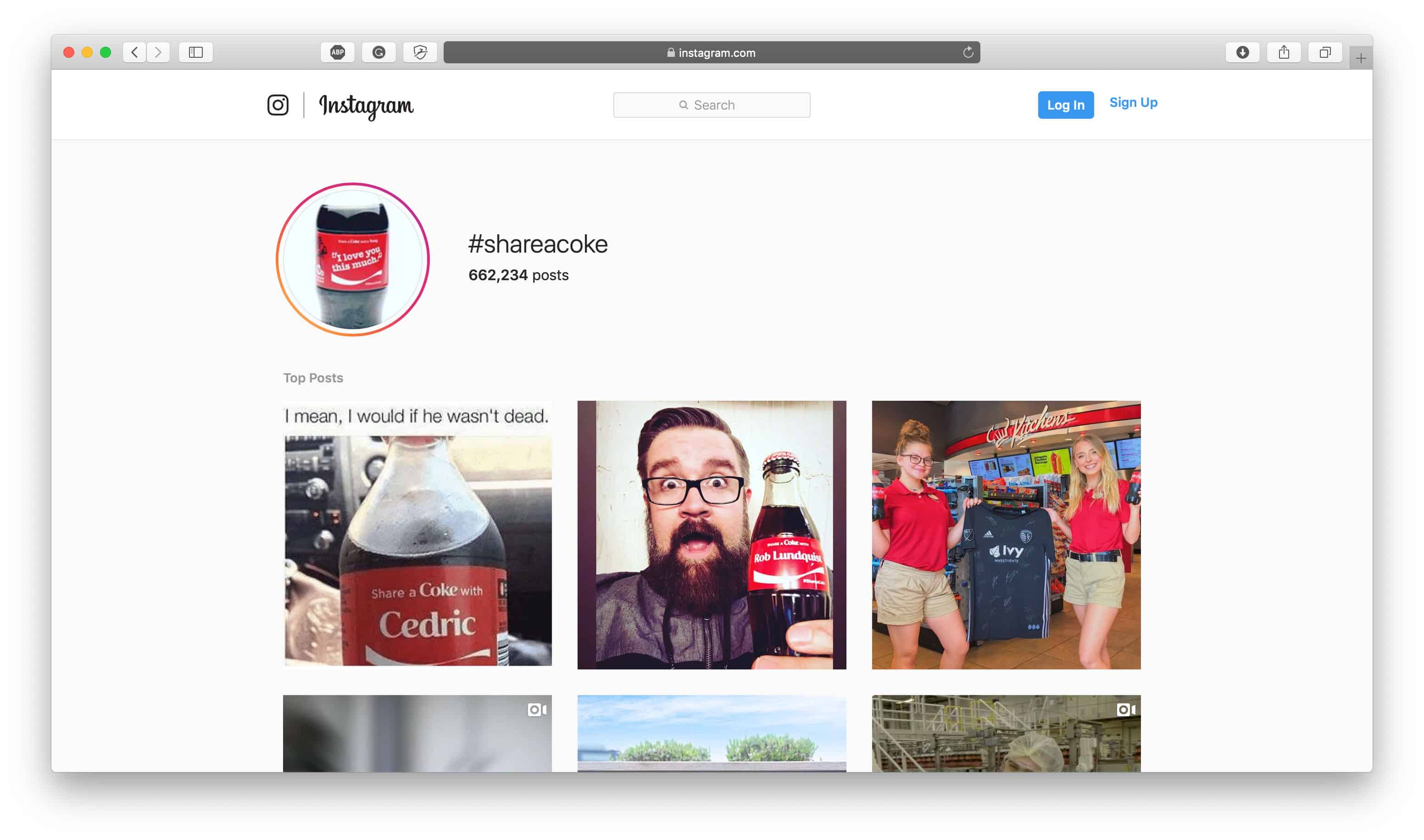 Bir Kola Instagram Kampanyası Paylaşın