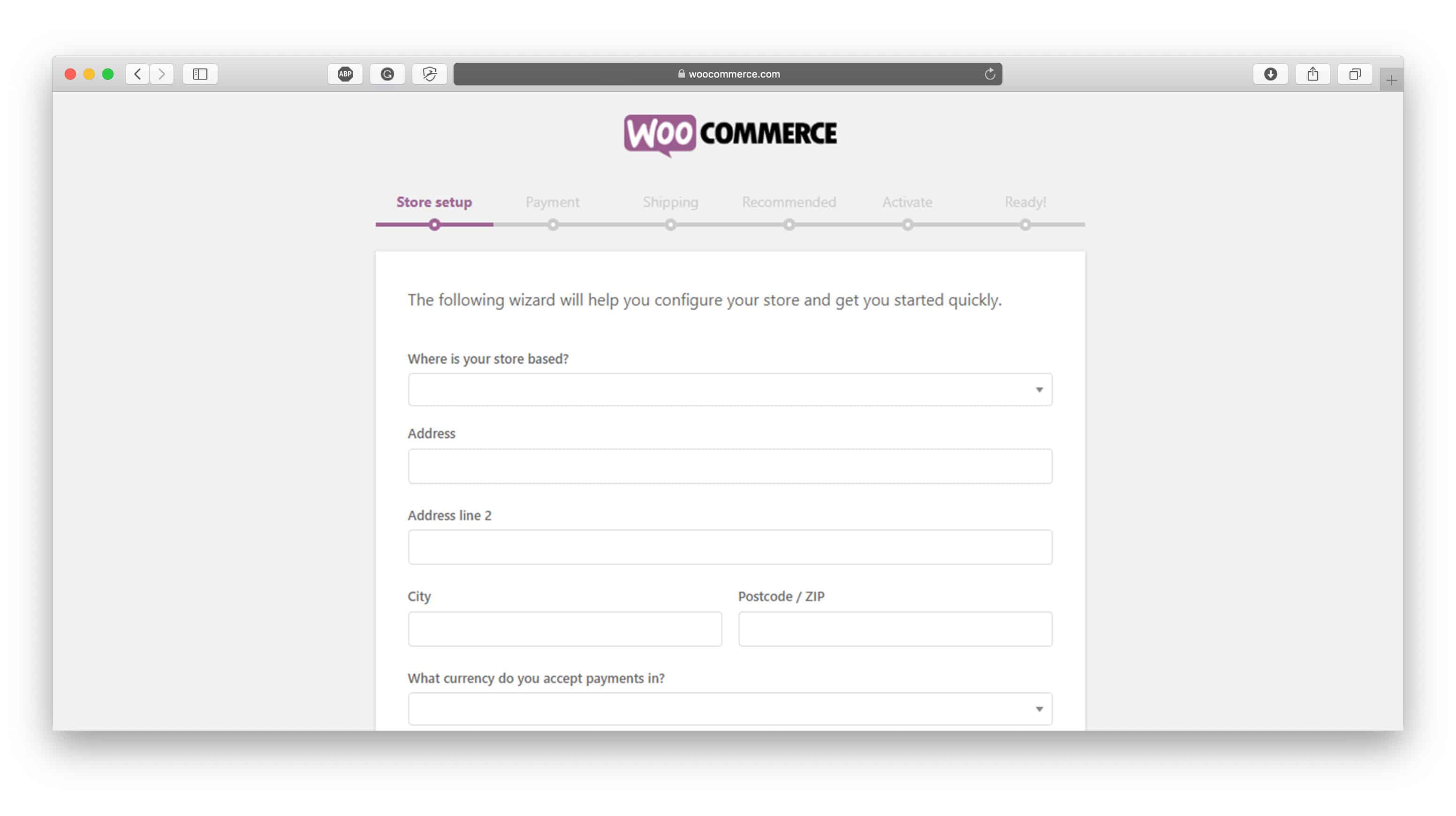 WooCommerce Hesabı Kurulumu