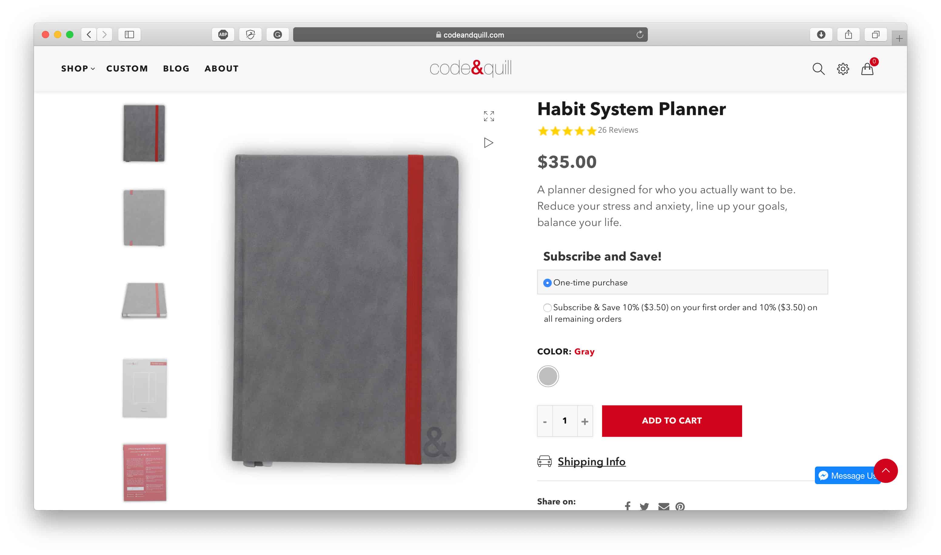 Code&Quill Habit Sistem Planlayıcı