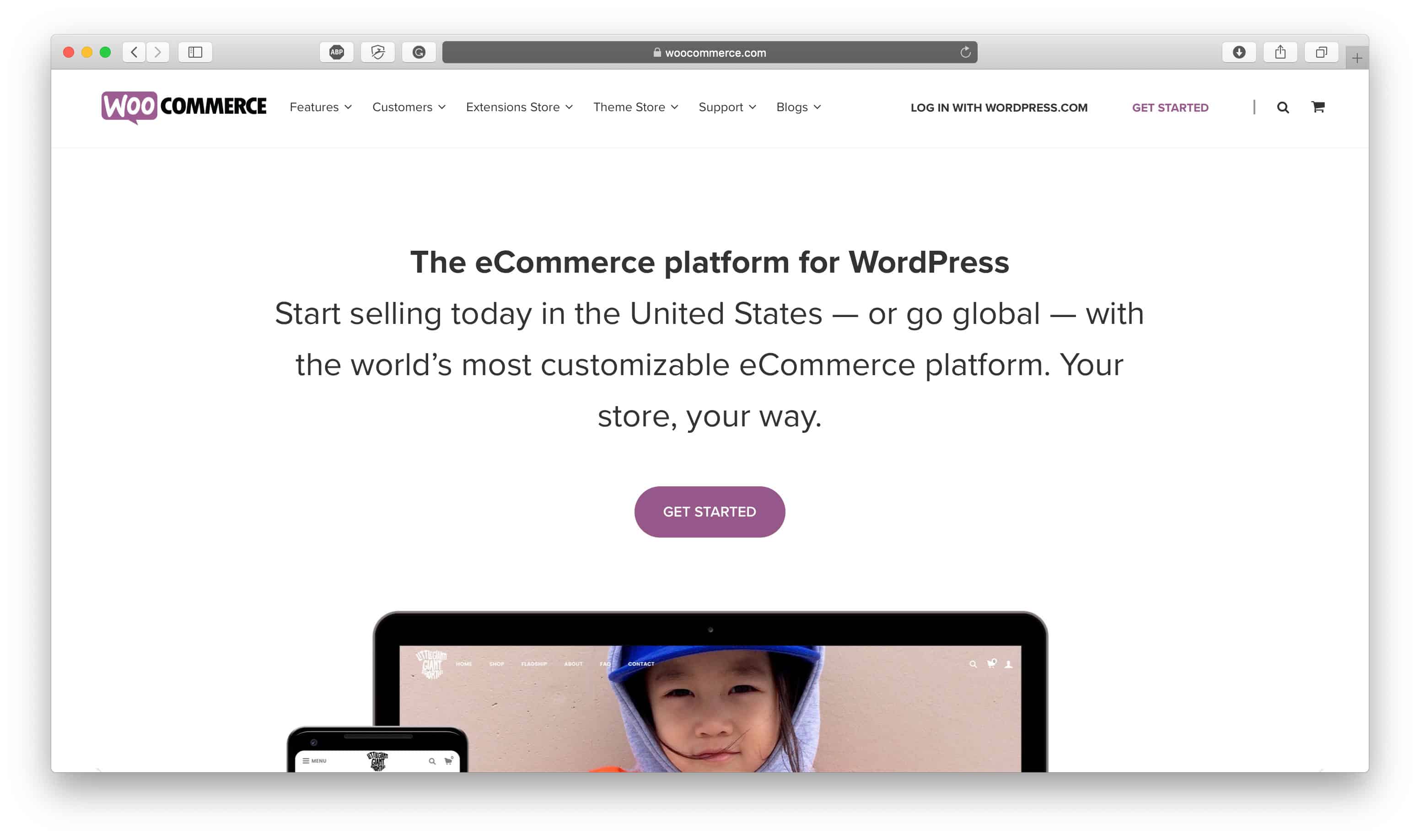 WooCommerce E-Commerce-Plattform