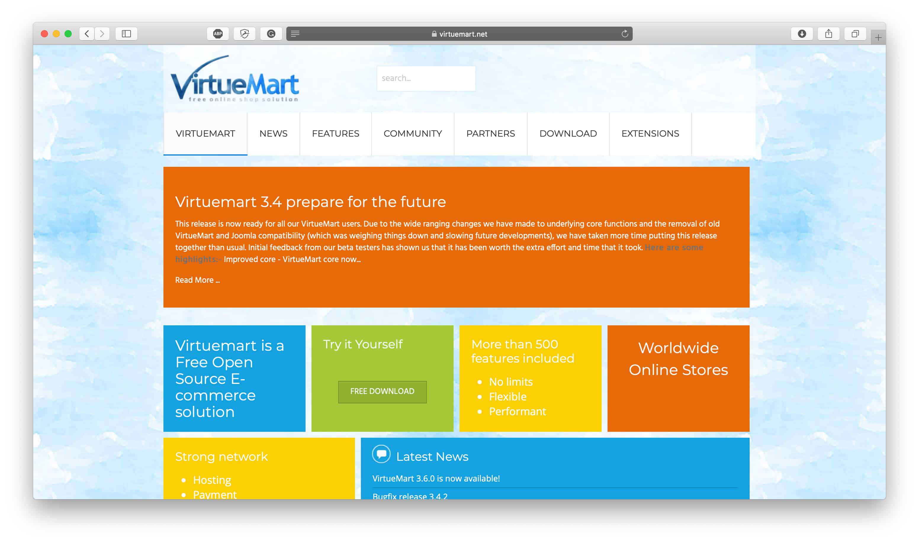 VirtueMart Open-Source-E-Commerce-Plattform