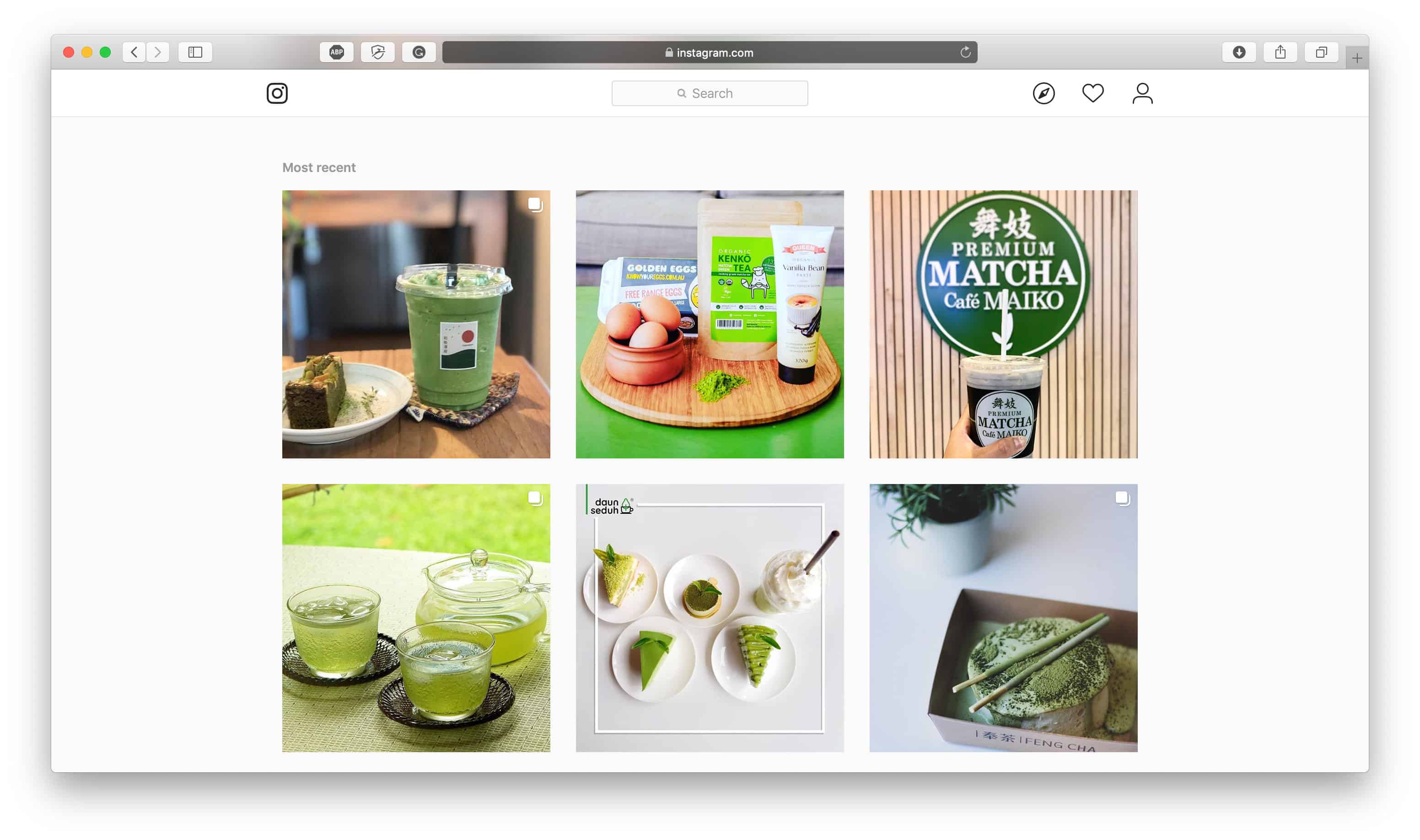 Matcha Çayı