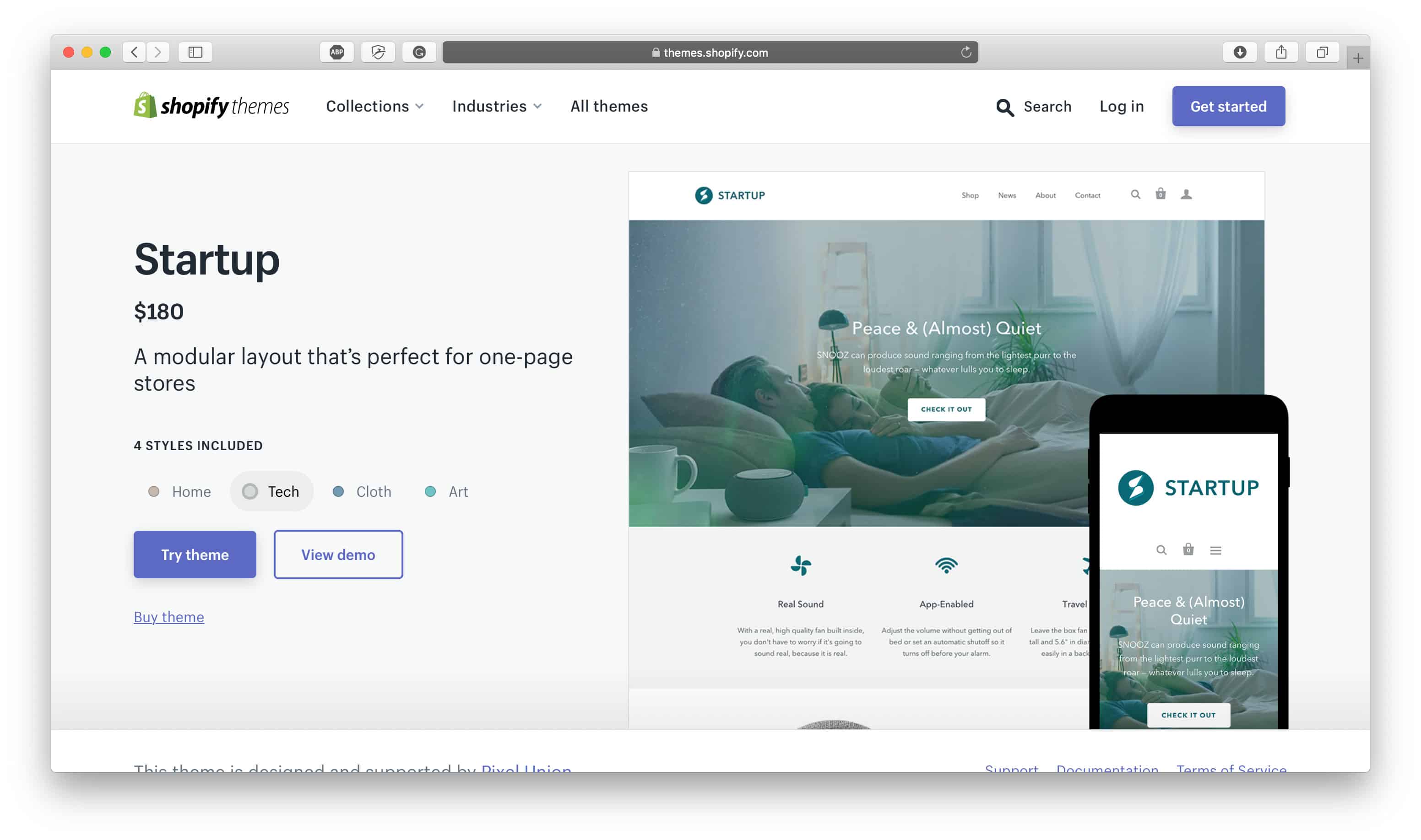 Başlangıç ​​Shopify Teması