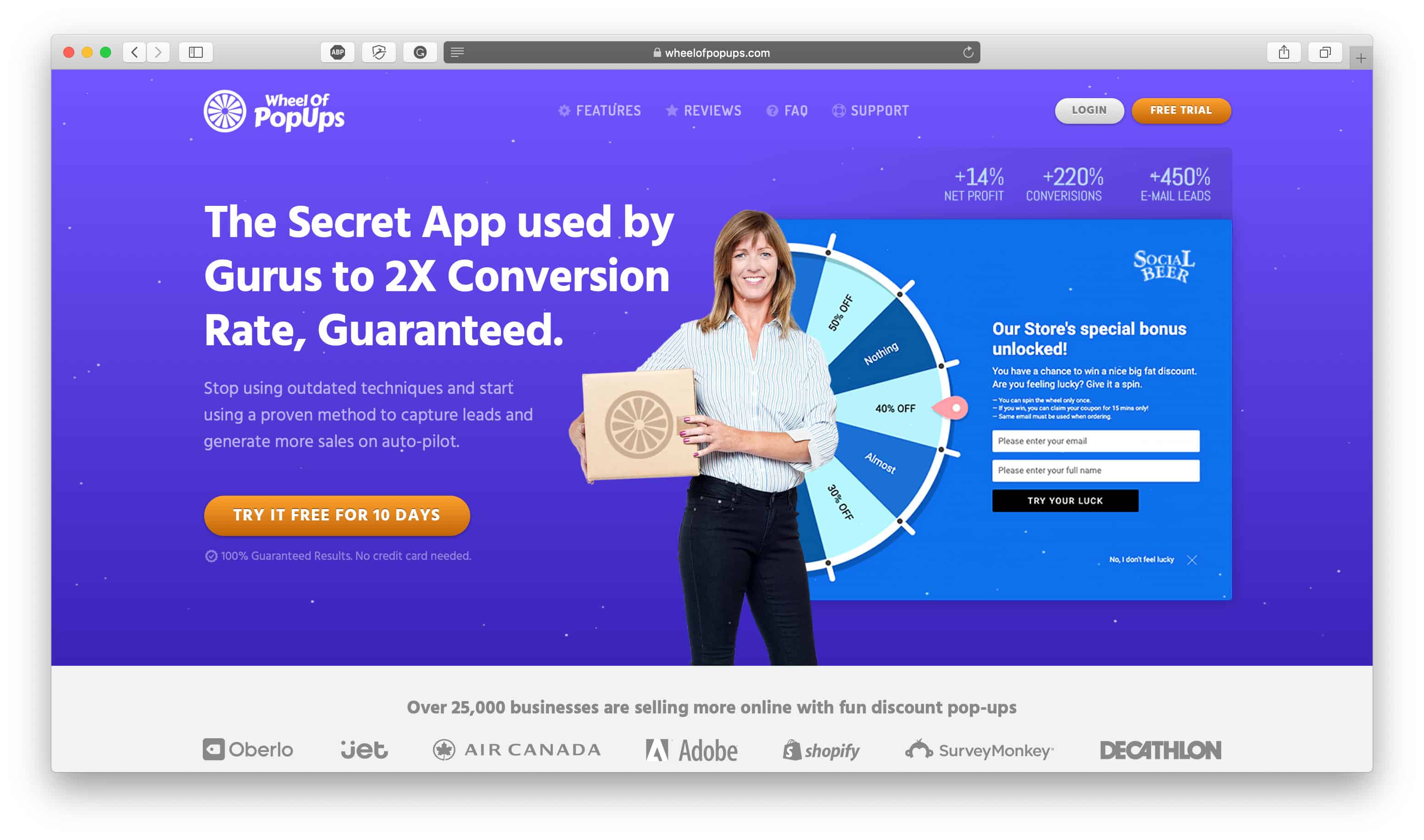 Pop-up Pop Up Uygulamaları Çarkı