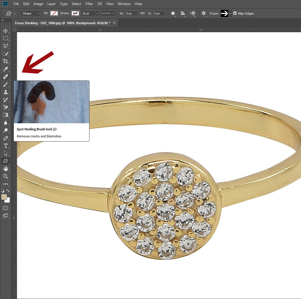 Photoshop Nokta Düzeltme Fırçası Eğitimi