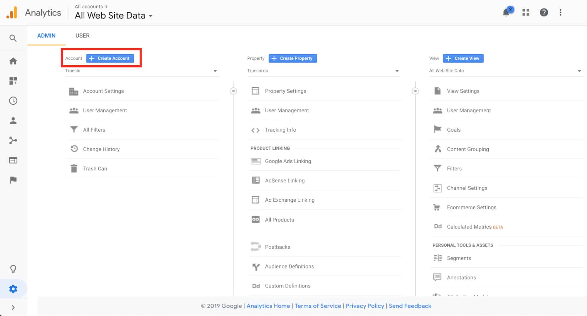 GoogleAnalyticsアカウントを作成する方法