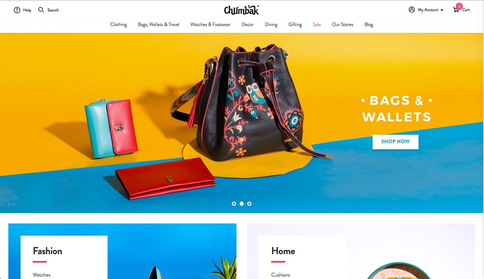 Chumbak E-Commerce-Website-Design