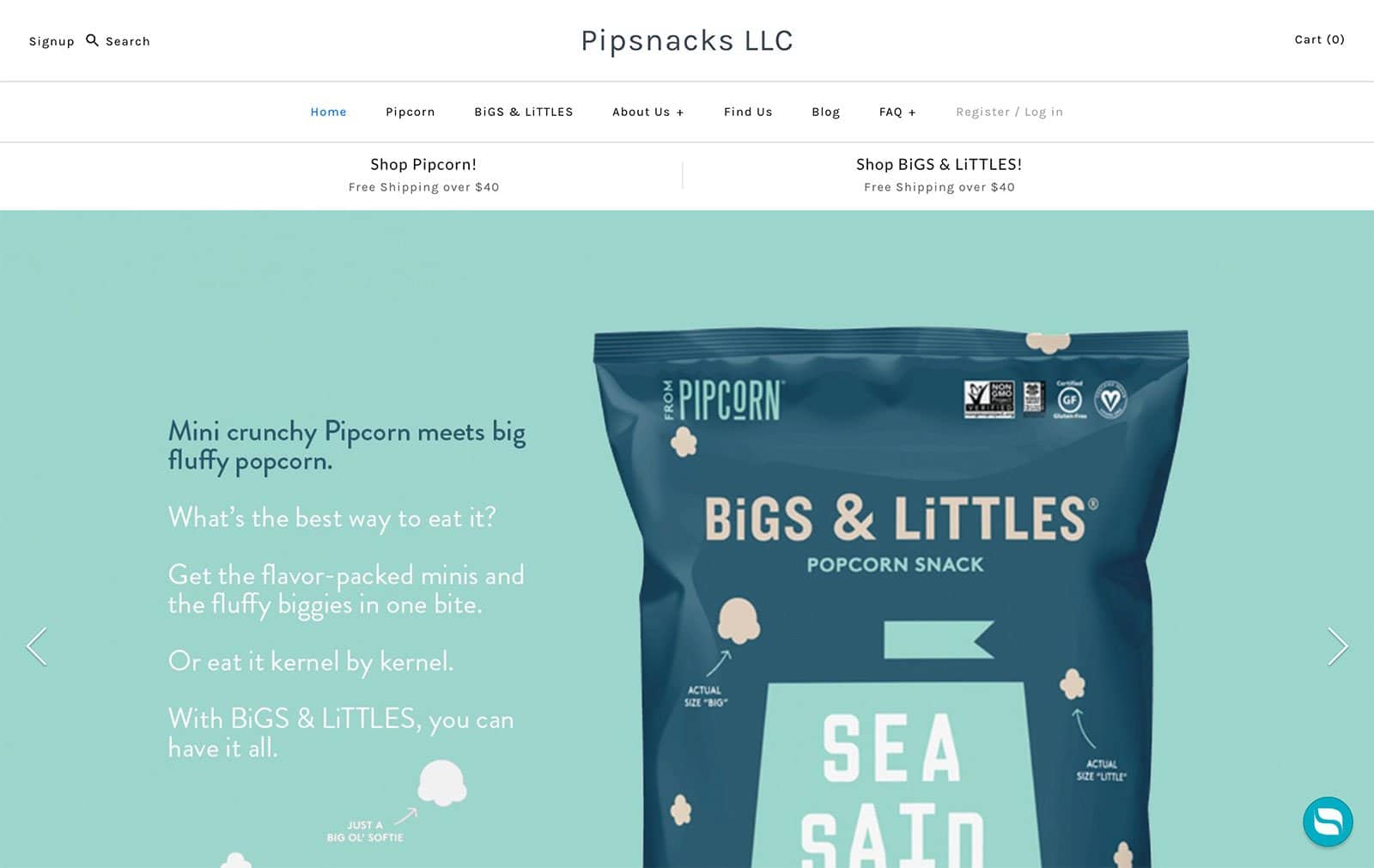 Pipsnacks E-Commerce-Website-Design