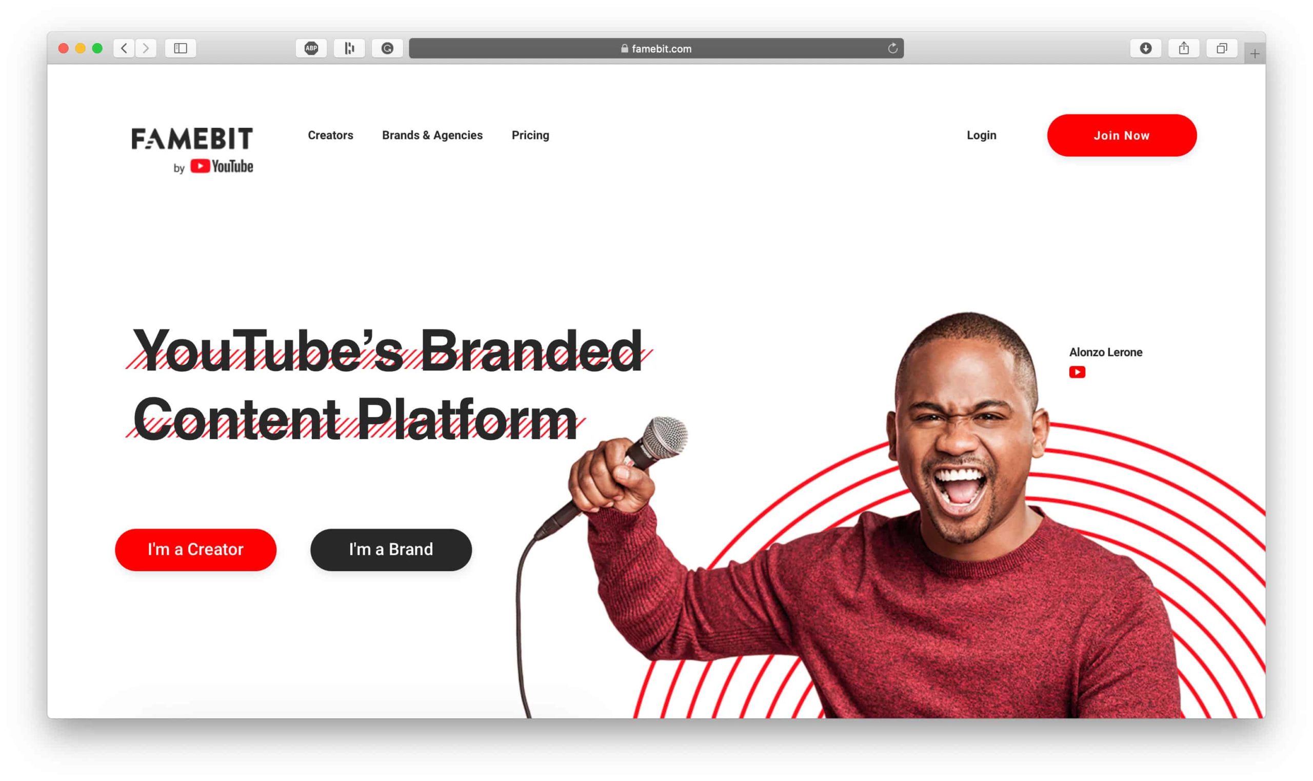 Famebit 유튜브 콘텐츠 제작자