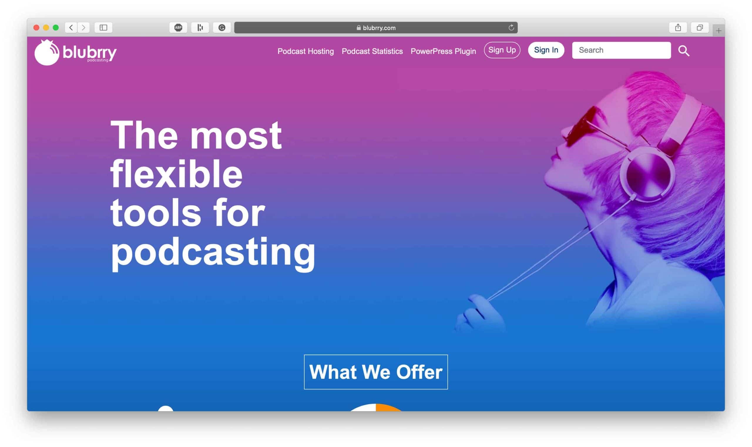 Bluberry Podast-Hosting