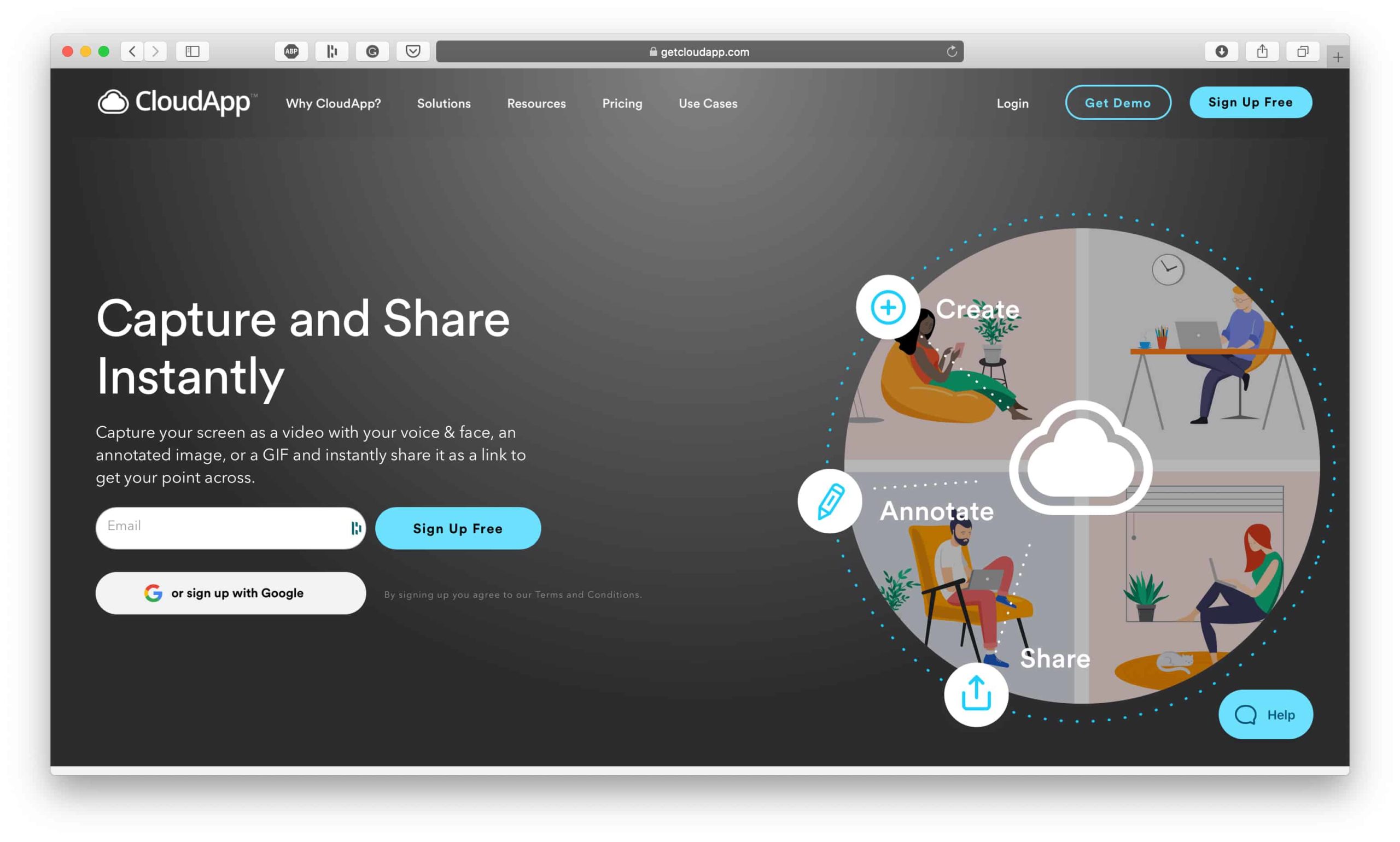 CloudApp pour la gestion des équipes à distance