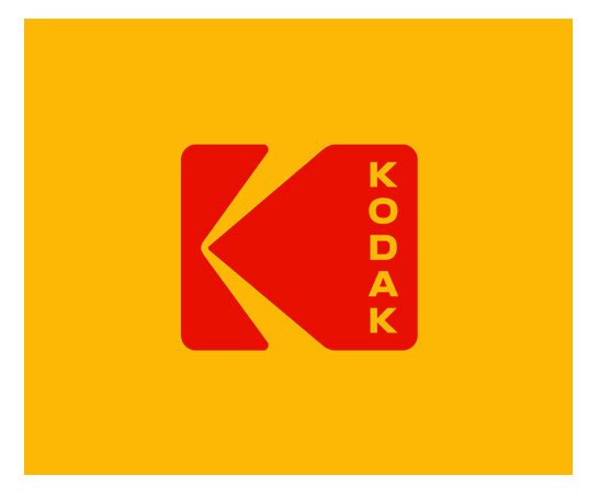 Пример дизайна логотипа Kodak