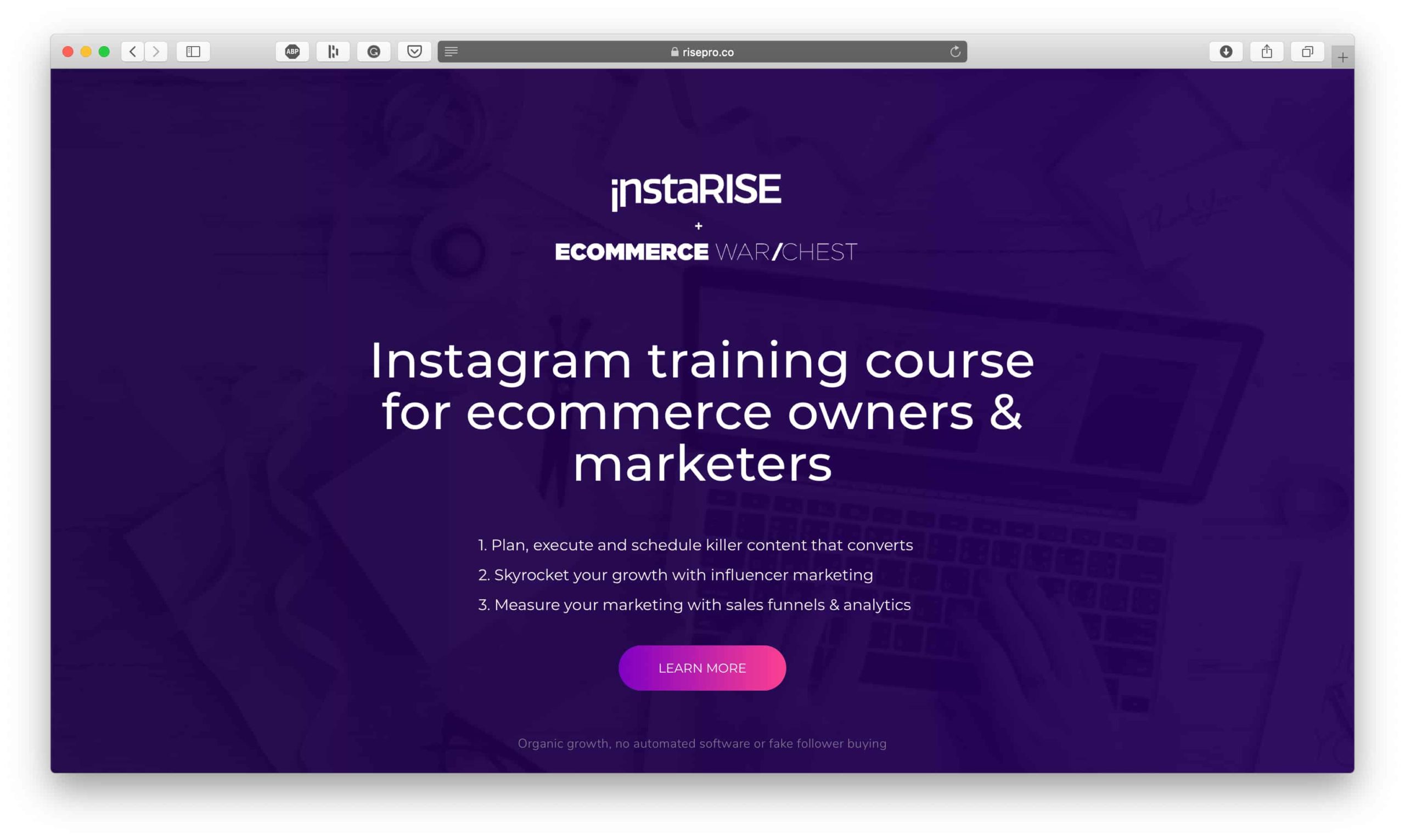 Kursus Bisnis Online InstaRise untuk Pengusaha